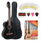 GEWA Student 4/4 Guitare Classique Noire Starter Set