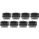 IsoAcoustics Gaia 3 Neo Black Isolateurs Pour Enceintes Set De 8