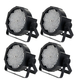 Showlite FLP-144W RGBW Flatline Panel LED Scheinwerfer 144x 10 mm LED 4x Set