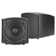 Omnitronic OD-2T Coppia Diffusori da Parete 100V Nero