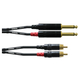 Cordial CFU 1,5 PC Câble Cinch-Jack 1,5 m Paire