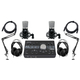 Pronomic CM-22 / Mackie Big Knob Studio Interview Podcast Set for 2 People