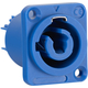 Pronomic PowPID BU Powerplug Panel Mount Socket Blue