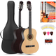 Classic Cantabile Acoustic Series AS-851-L Guitare Classique 3/4 pour Gaucher Set Débutant