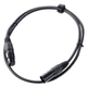 Pronomic Stage XFXM-1 Cable de Micrófono XLR 1 m Negro