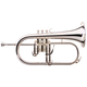Classic Cantabile FL-26S bugelhoorn verzilverd