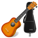 Classic Cantabile US-100 SB Ukulélé Soprano Sunburst Set incl. Housse