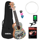 Cascha HH 2600 Sopraan Ukulele Art Series Urban Set