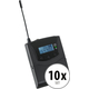 Pronomic Silent Guide V2 SDR-BP30 Bodypack-Receiver 10x Set