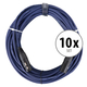 Pronomic Stage DMX3-20 Cavo DMX 20m Set da 10