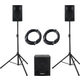 Pronomic Powerstage Economy 1510 2.1 Aktive PA-Anlage 500 Watt