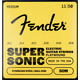 Fender SuperSonic 50XL Stainless Flat Electric Guitar Strings 011-050