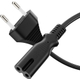 Sonero IEC C7 Stroomkabel Eurostekker 5m zwart