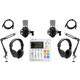 Rode Rodecaster Duo Bianco Set Podcast Intervista