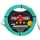 Pig Hog Hex Series Silent Kabel 3m Winkel Seafoam Green