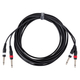 Pronomic J4J-6 Câble Audio Stéréo Jack 6,3 mm 6 m