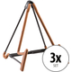 K&M 17581 Heli 2 Support Guitares Électriques Liège Lot de 3