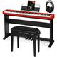 Casio CDP-S160SET Set Piano Numérique Rouge