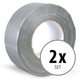 Stagecaptain DT-4850G-PRO Fabric Tape Gaffa Tape 50m 2-Pack Gray