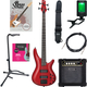 Ibanez SR300EB-CA E-Bas Candy Apple Starter Set
