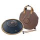 Meinl Sonic Energy Octave Steel Tongue Drum Marineblau D Amara  - Retoure (Zustand: sehr gut)