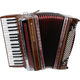 Alpenklang Pro Accordeon III 96-toetsen Steirische Palissander