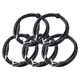 Pronomic Stage INST-A-3 Cavo per Strumenti Angolato 3 m Nero Set da 5
