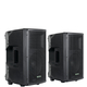 Pronomic E-210 MA 10" Actieve Speaker 400 Watt Stereo Set