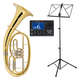 Classic Cantabile Brass TH-33 Tenorhorn Set