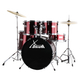 XDrum Semi 20" Studio Schlagzeug Lipstick Red inkl. Schule