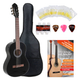 GEWA Student 3/4 Guitare Classique Noire Set Débutant