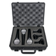 Pronomic DM-58-C Micrófono Vocal Set de 3 en Maletín