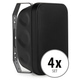 McGrey OLS-651BK Casse Acustiche Outdoor 60 Watt Nero Set 4x