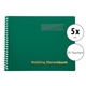 Helbling BMG25 Marschbuch grün 25 Taschen 5x Set