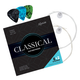 Corde Shaman Classical per Chitarra Classica incl. 2 Corde di Ricambio e 3 Plettro