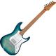 Ibanez AZ22S1F-TXB Guitare Électrique Standard Transparent Turquoise Burst
