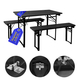 Stagecaptain Hirschgarten Beer Tent Set for Balcony 110 cm Dark Gray