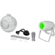 Set Eurolite LED PST-10 QCL Spot ws Con Sfera Specchiata