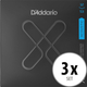 D'Addario XTABR1253 XT Light Set da 3