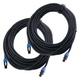 Pronomic pro-line BOXSP4-15 Câble Haut-Parleur Compatible Speakon 15m Lot de 2