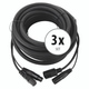 Pronomic Stage IECD-10 DMX Hybrid Cable C/DMX 10m 3x Set