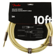 Fender Deluxe Series Cable Angled 3m Tweed