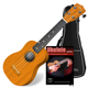 Classic Cantabile US-100 NAT Sopraan Ukulele Natuur Set incl. Tas + Leerboek