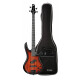 Ibanez GSR200-CNB E-bas Charcoal Brown Burst Set