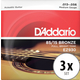 D'Addario EZ930 Medium 3x Set