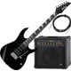 Ibanez Gio GRG170DX Black Night AK30A Set