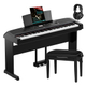 Yamaha DGX-670 B Piano Portable Noir Ensemble Home