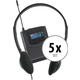 Pronomic Silent Guide Economy 5x Set