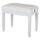 Classic Cantabile Banc De Piano Modèle A Blanc Mat