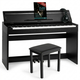 McGrey DP-18 SM E-Piano Schwarz matt Set